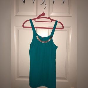 Green/blue Top
